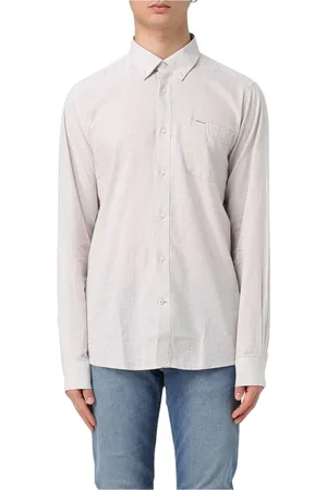 Barbour Homme, Chemises, , Taille: S Chemise Classique Blanche en Coton