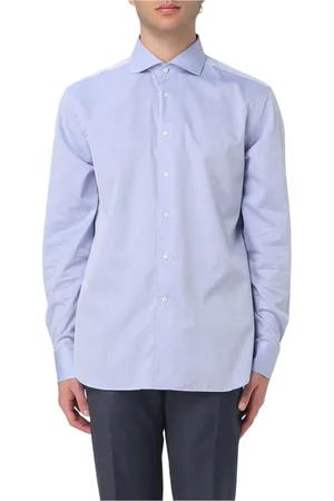 corneliani Homme, Chemises, Bleu, Taille: L Chemise Bleue pour Homme