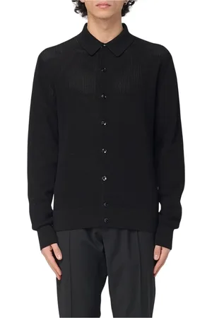Dolce & Gabbana Homme, Pulls, Noir, Taille: M Gilet Noir Tricoté
