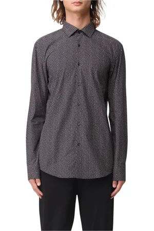 HUGO BOSS Homme, Chemises, Noir, Taille: S Chemise Classique Noire