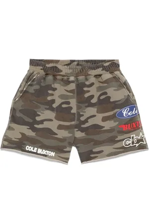 Cole Buxton Homme, Shorts, Vert, Taille: L Shorts Élégants Camorjs240