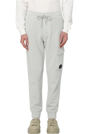 C.P. Company Homme, Pantalons, Gris, Taille: M Joggers en Polaire Gris pour Homme