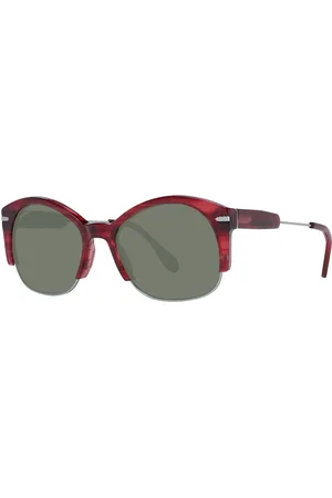 Serengeti Unisex, Accessoires, Rouge, Taille: ONE Size Lunettes de soleil rondes rouges polarisées