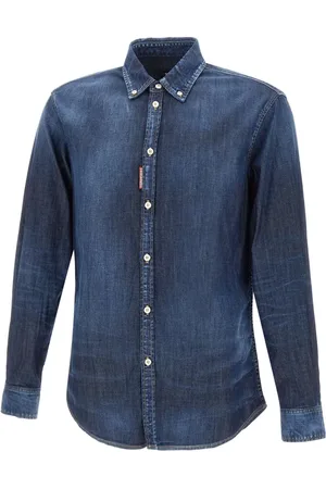 Dsquared2 Homme, Chemises, Bleu, Taille: S Chemise en denim