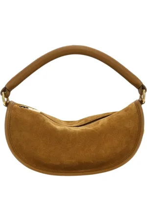 Burberry Femme, Sacs, Brun, Taille: ONE Size Sac à bandoulière en cuir marron HalfMoon