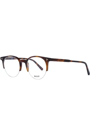 Bally Unisex, Accessoires, Multicolore, Taille: ONE Size Lunettes Optiques Rondes Marron