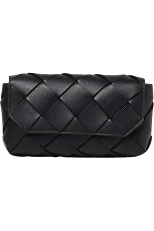Bottega Veneta Homme, Sacs, Noir, Taille: ONE Size Sac Ceinture Chaîne Intrecciato Noir