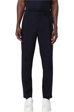 Emporio Armani Homme, Pantalons, Bleu, Taille: L Pantalon StraightLeg Bleu pour Homme