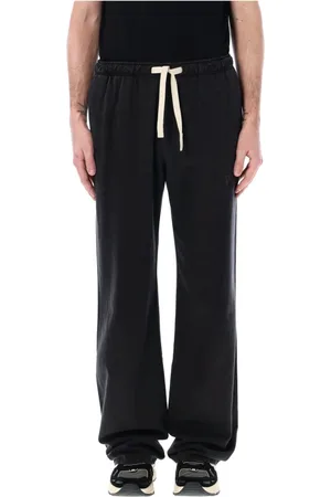 Palm Angels Homme, Pantalons, Noir, Taille: S Chino Joggers pour un style de vie actif