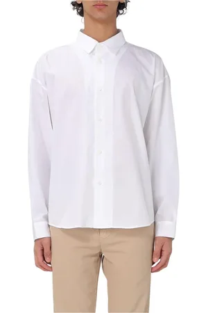 Frame Homme, Chemises, Blanc, Taille: M Chemise Blanche Classique en Popeline