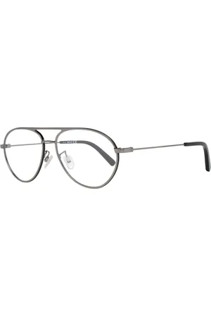 Bally Homme, Accessoires, Gris, Taille: ONE Size Montures Optiques Aviateur Gunmetal
