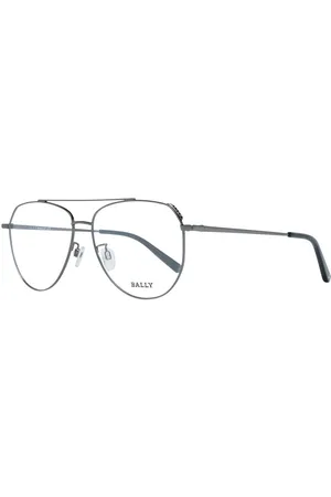 Bally Unisex, Accessoires, Gris, Taille: ONE Size Montures Optiques Aviateur Gunmetal