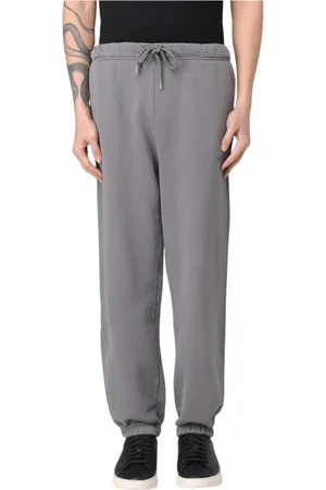 HUGO BOSS Homme, Pantalons, Gris, Taille: S Pantalon de Survêtement Gris Moderne avec Poches