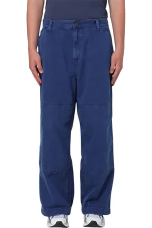 Carhartt Homme, Pantalons, Bleu, Taille: W33 Pantalon de peintre décontracté