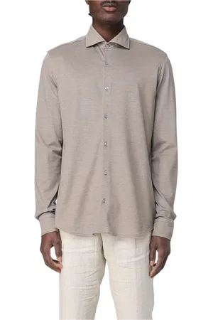 Paul & Shark Homme, Chemises, , Taille: M Chemise Bleue à Manches Longues en Tricot