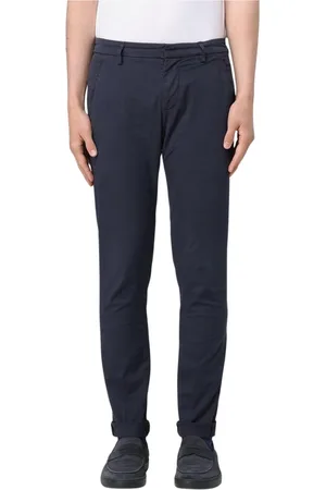 Dondup Homme, Pantalons, Bleu, Taille: W30 Pantalon Chinos Slim Fit Gris