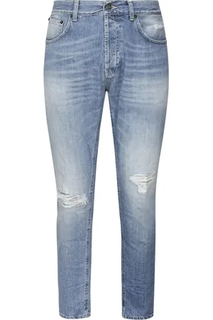 Dondup Homme, Jeans, Bleu, Taille: W32 Jean Slim Bleu Taille basse