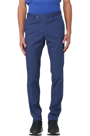 PT Torino Homme, Pantalons, Bleu, Taille: XL Pantalon Slim Fit Inspiré Militaire
