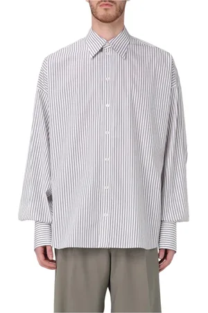 Dolce & Gabbana Homme, Chemises, Gris, Taille: M Chemise à Rayures