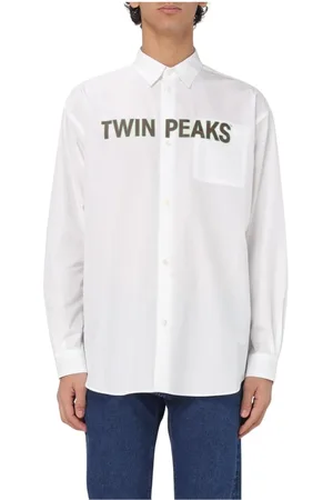 UNDERCOVER Homme, Chemises, Blanc, Taille: L Chemise Blanche Classique en Popeline