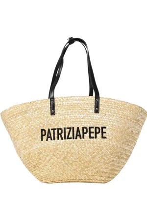 Patrizia Pepe Femme, Sacs, , Taille: ONE Size Straw Tote Bag