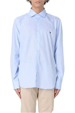 BROOKSFIELD Homme, Chemises, Bleu, Taille: 5XL Chemise Blanche en Coton