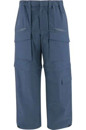 Woolrich Homme, Pantalons, Bleu, Taille: S Pantalon Cargo en Nylon Ripstop Déperlant