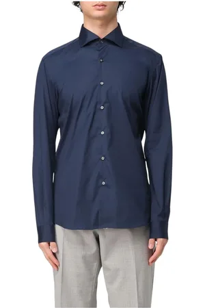 FAY Homme, Chemises, Bleu, Taille: 3XL Chemise Blanche Classique