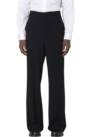 MAGLIANO Homme, Pantalons, Noir, Taille: M Pantalon Large en Laine Noire
