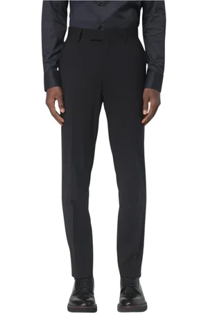 HUGO BOSS Homme, Pantalons, Noir, Taille: 4XL Pantalon noir classique pour homme
