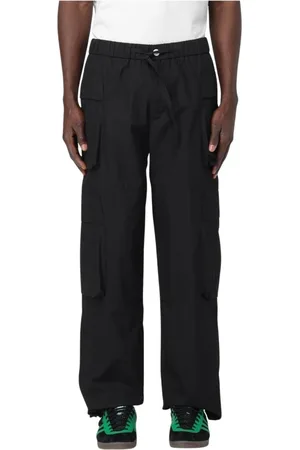 BONSAI Homme, Pantalons, Noir, Taille: M Pantalon Cargo en Crème