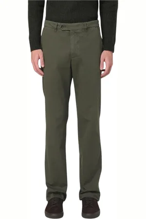 Aspesi Homme, Pantalons, Vert, Taille: S Pantalon en Coton Décontracté Vert pour Homme
