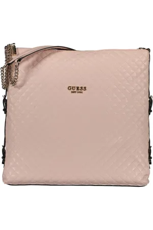 Guess Femme, Sacs, Rose, Taille: ONE Size Sac bandoulière chic rose à chaîne