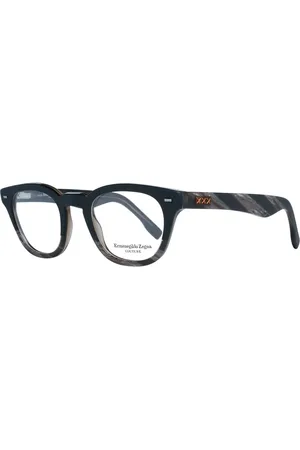 Ermenegildo Zegna Homme, Accessoires, Noir, Taille: ONE Size Lunettes Optiques Homme Noir Monture Complète
