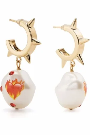 SAFSAFU Femme, Accessoires, Jaune, Taille: ONE Size Boucles d