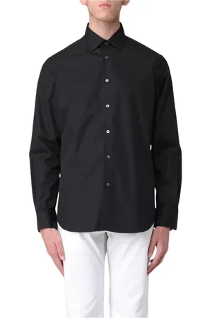 Paul Smith Homme, Chemises, Noir, Taille: 2XL Chemise noire à manches longues