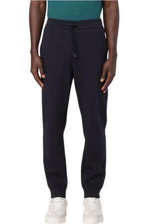Armani Exchange Homme, Pantalons, Bleu, Taille: S Pantalon Joggers Homme Blanc Élégant