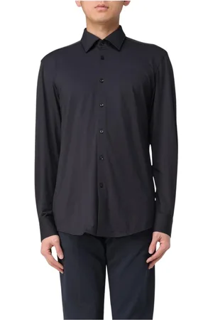 HUGO BOSS Homme, Chemises, Noir, Taille: 2XL Chemise Noire pour Homme