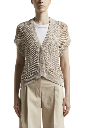 PESERICO SIGN Femme, Pulls, , Taille: 36 FR Pull en tricot de coton doux