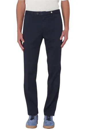 MYTHS Homme, Pantalons, Bleu, Taille: 2XL Pantalon Chinos Slim Fit Vert
