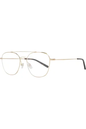 Bally Homme, Accessoires, Jaune, Taille: ONE Size Montures Optiques Homme Or Pleine monture