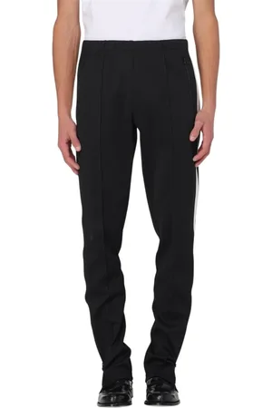 Maison Margiela Homme, Pantalons, Noir, Taille: M Pantalon Noir à Bande Latérale