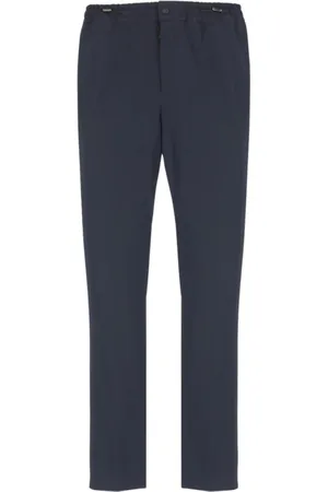 PT Torino Homme, Pantalons, Bleu, Taille: S Pantalon Casual Droit Blanc