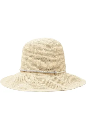 PESERICO SIGN Femme, Accessoires, , Taille: S Chapeau cloche en papier crocheté