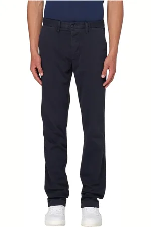 Blauer Homme, Pantalons, Bleu, Taille: W36 Pantalon Chino Regular Fit Blanc