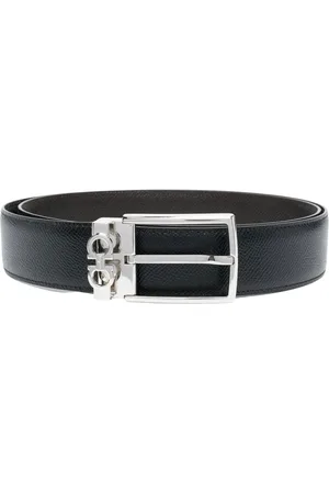 Salvatore Ferragamo Homme, Accessoires, Noir, Taille: 100 CM Ceinture Homme Élégante - Accessoire de Haute Qualité