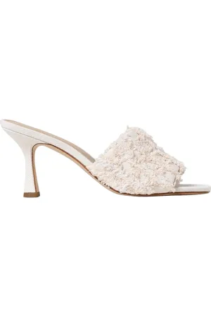 Michael Kors Femme, Chaussures, Blanc, Taille: 37 EU Sandales à talons blancs