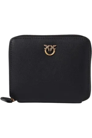Pinko Femme, Accessoires, Noir, Taille: ONE Size Portefeuille Love Birds