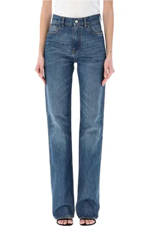 COPERNI Femme, Jeans, Bleu, Taille: 40 FR Jean Large Classique Bleu
