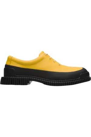 Camper Homme, Chaussures, Jaune, Taille: 44 EU Chaussures Brogue à Semelle Épaisse Jaune